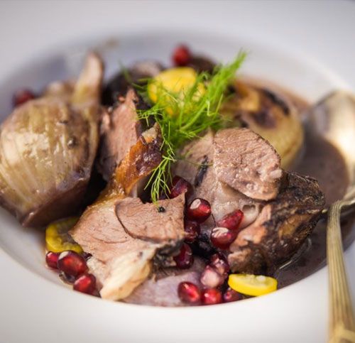 Rezeptbild: Lammeintopf mit Rotwein und Fenchel
