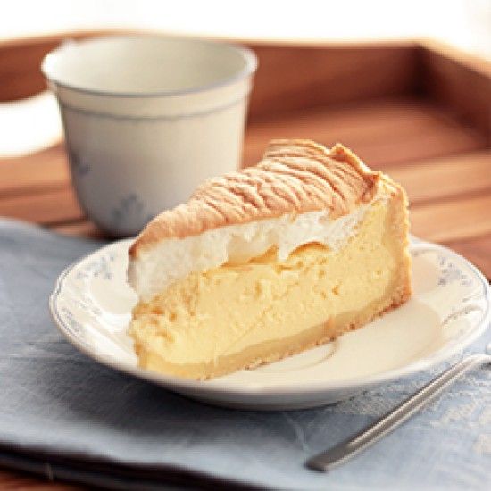 Rezeptbild: Käsekuchen mit Eiweißhaube