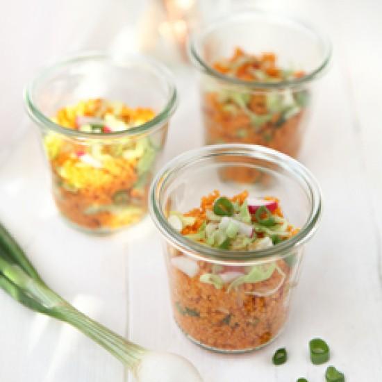 Rezeptbild: Radieschen Couscous Salat