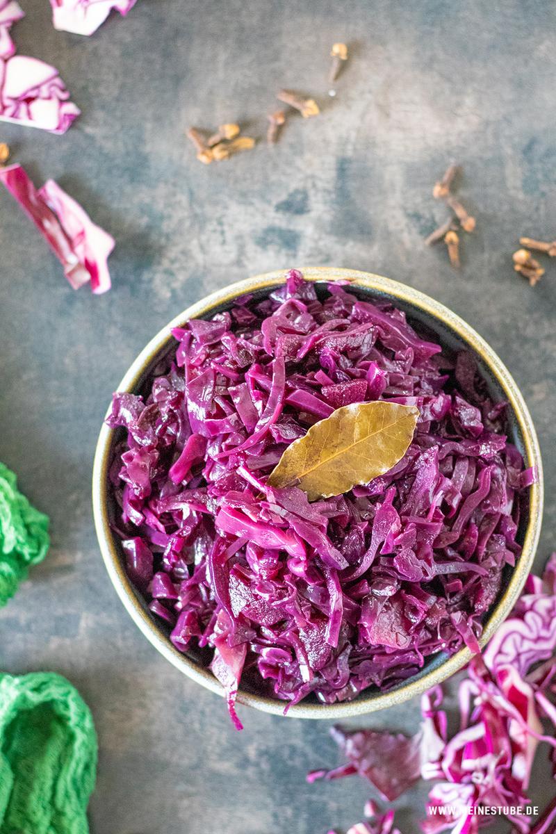 Rezeptbild: Rotkraut selber machen