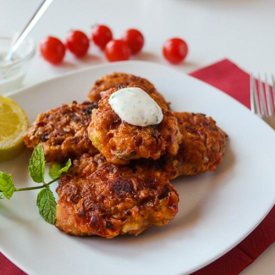 Rezeptbild: Tomatenfrikadellen