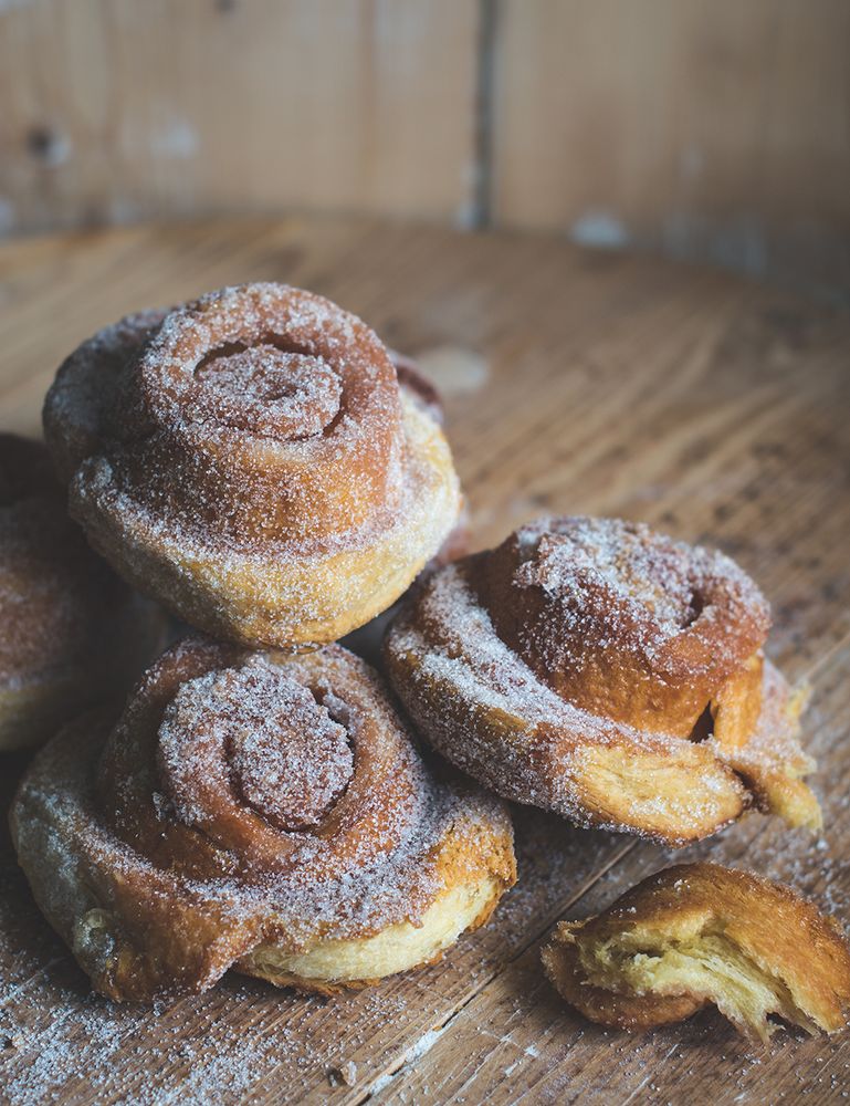 Rezeptbild: Morning Buns mit Orange und Zimt-Zucker