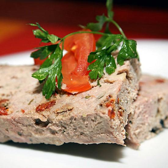 Rezeptbild: Mediterraner Hackbraten