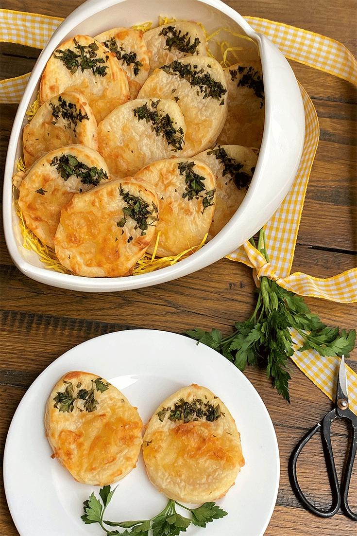 Rezeptbild: Sauerrahm-Käse-Kekse