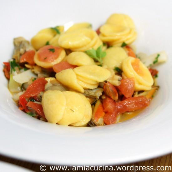 Rezeptbild: Orecchiette mit Meeresgekröse