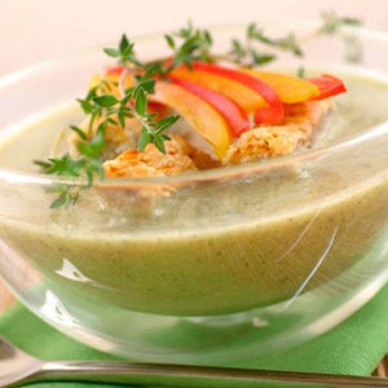 Rezeptbild: Orientalische Zucchinisuppe