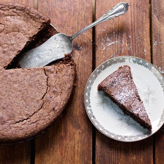 Rezeptbild: Glutenfreier Schoko-Mandelkuchen