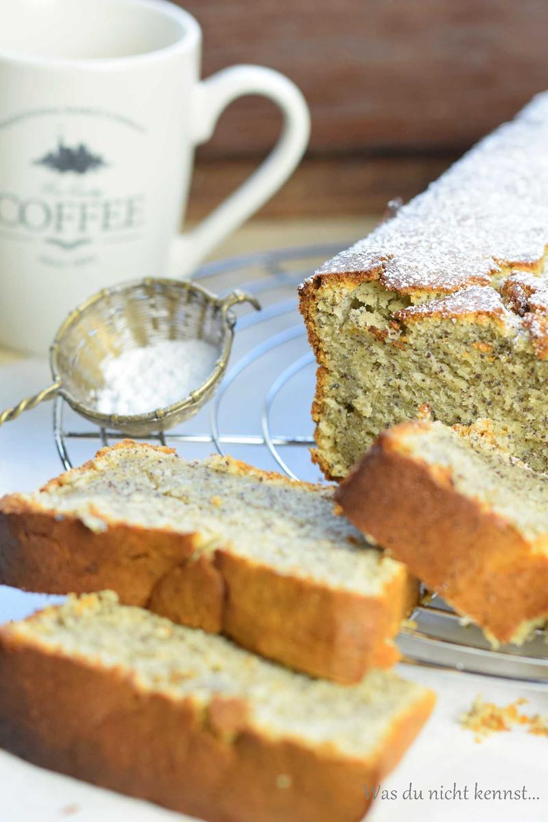 Rezeptbild: Mohnkuchen mit Orange