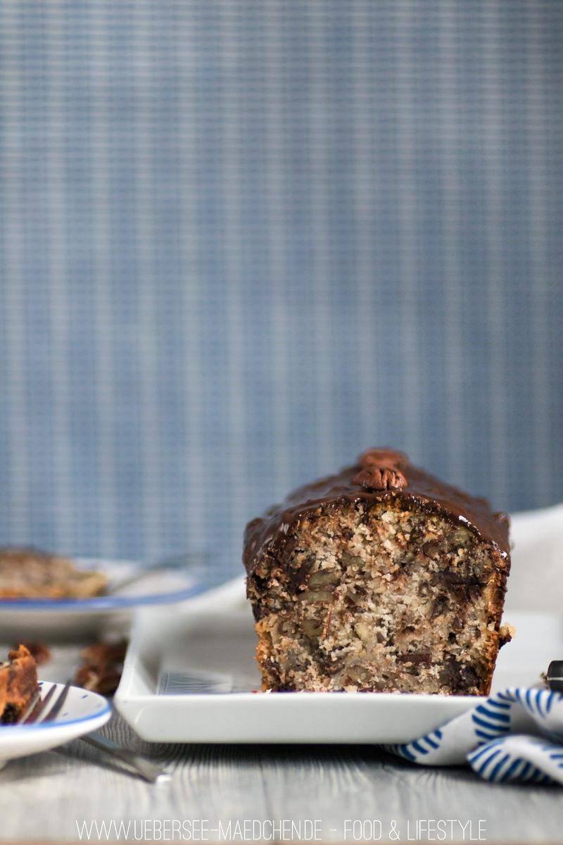 Rezeptbild: Pekannuss-Apfel-Rührkuchen