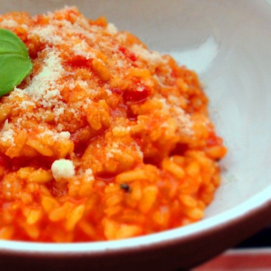 Rezeptbild: Tomatenrisotto