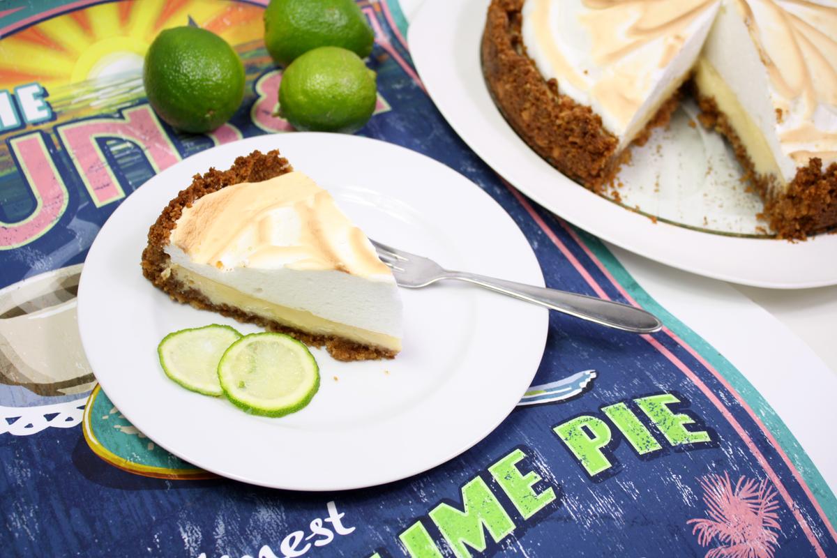 Rezeptbild: Key Lime Pie mit Baiser