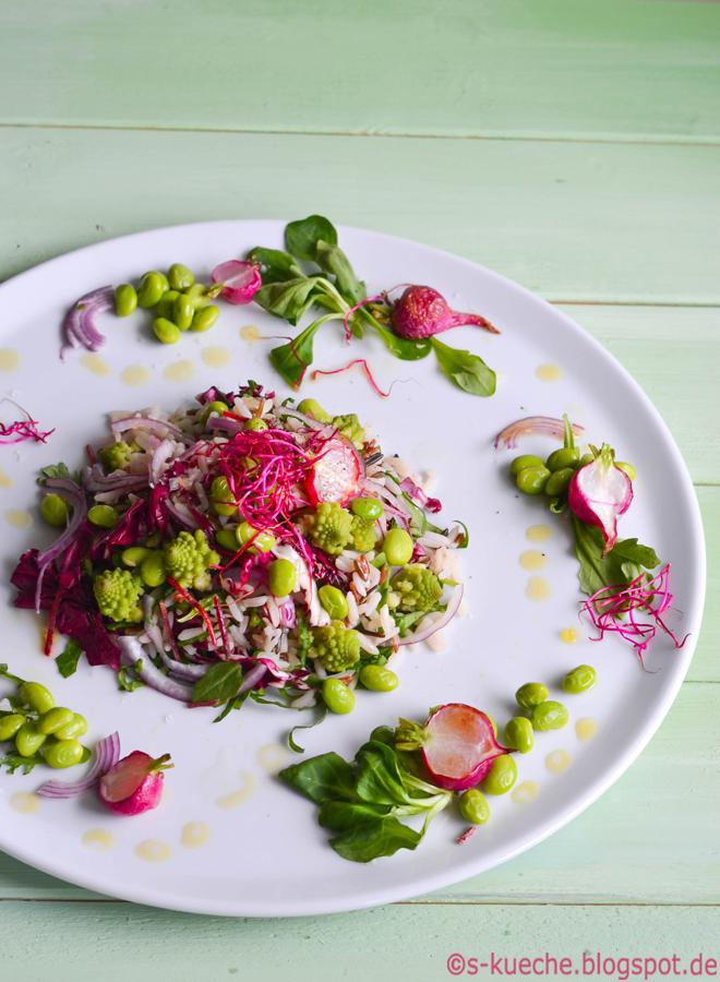 Rezeptbild: Frühlingshafter Reissalat