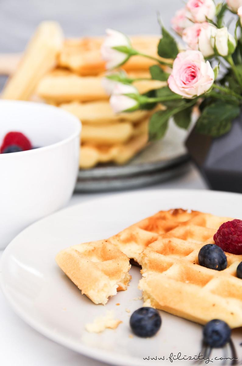 Rezeptbild: Grundrezept für fluffige Waffeln