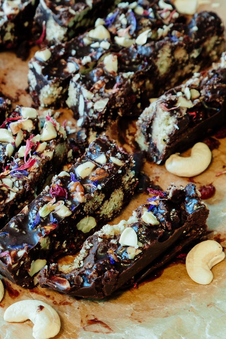 Rezeptbild: Schoko-Minz-Kuchen ohne backen