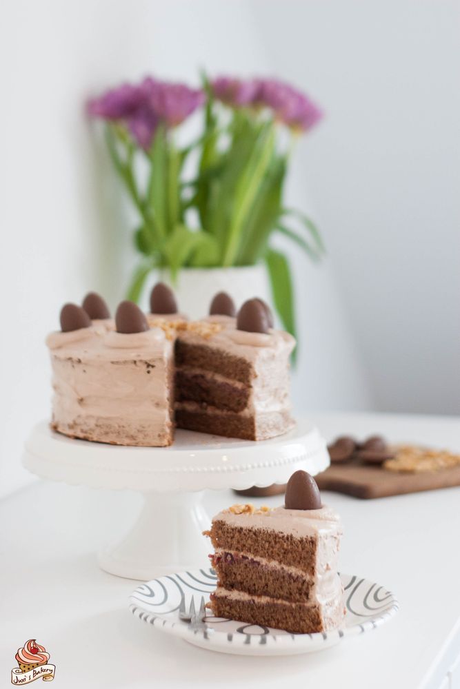 Rezeptbild: Nuss-Nougat-Torte