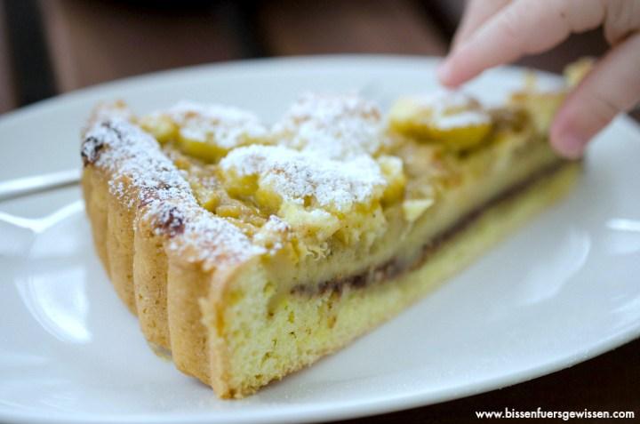 Rezeptbild: Vegane Rhabarbertarte