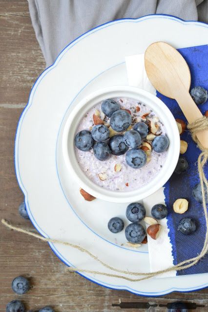 Rezeptbild: BLAUBEER CHIA OVERNIGHT OATS 