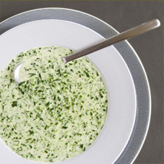Rezeptbild: Spinatsuppe