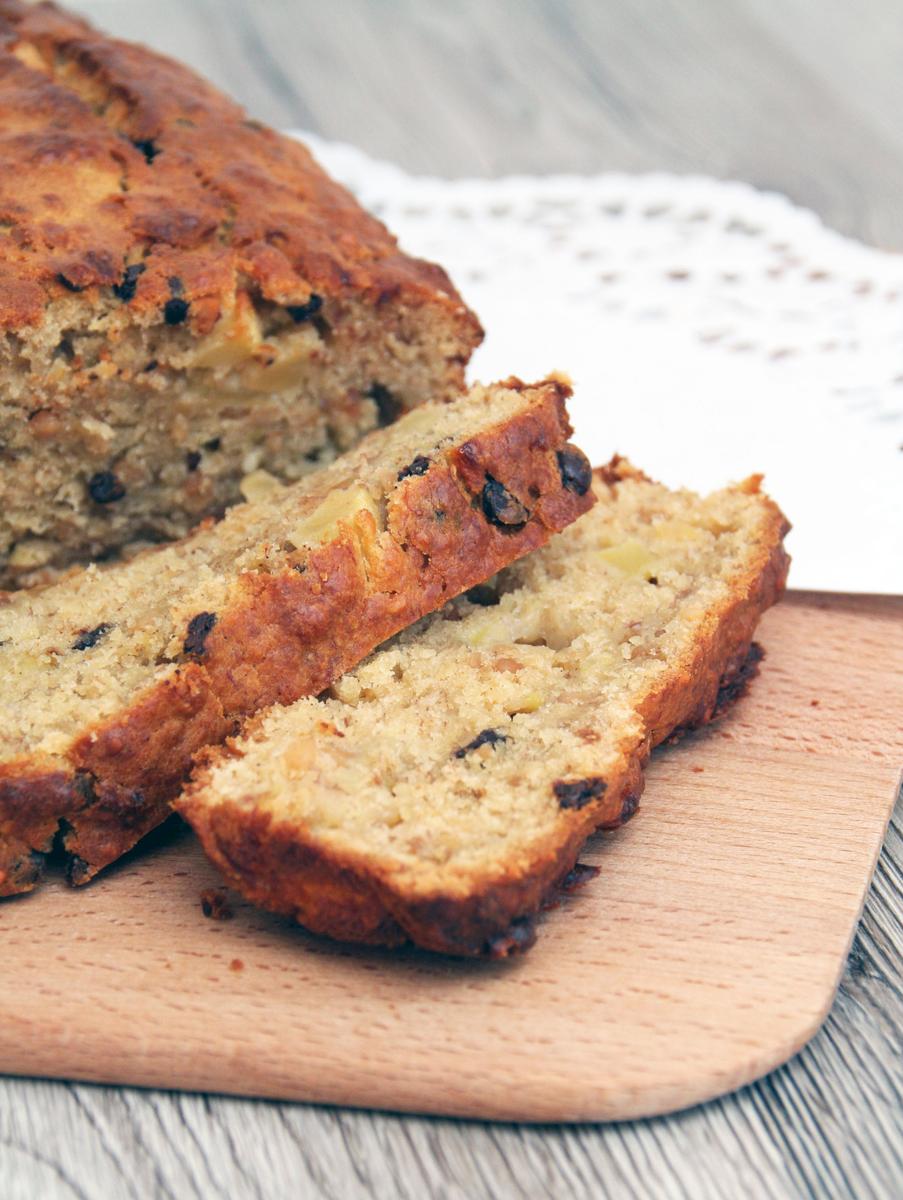 Rezeptbild: Erdnussbutter-Bananen-Kuchen
