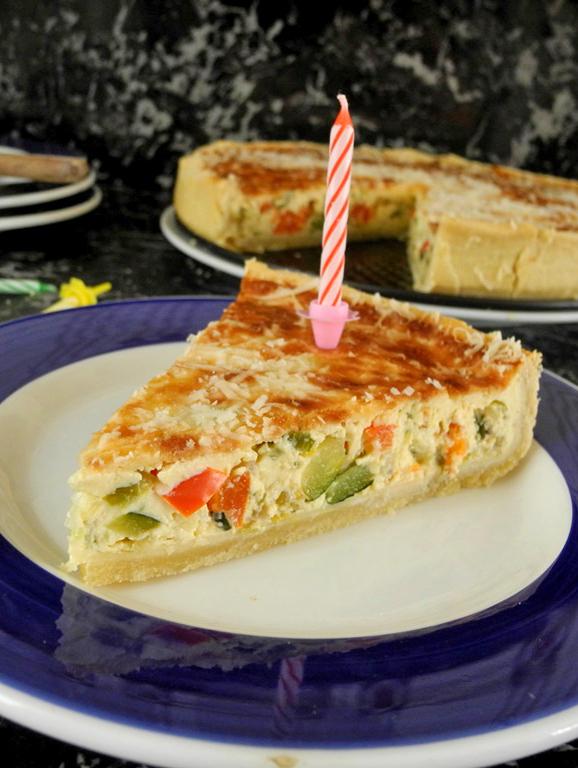 Rezeptbild: Bunte Gemüsequiche
