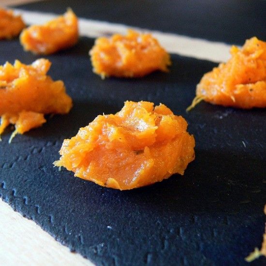 Rezeptbild: Süßkartoffelravioli