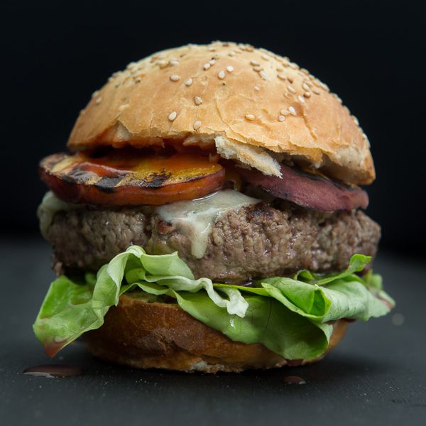 Rezeptbild: Peaches Burger