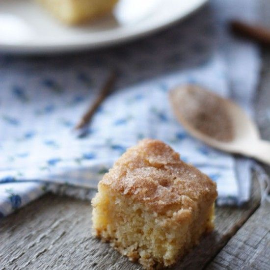 Rezeptbild: gooey Cinnamonsquares