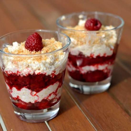 Rezeptbild: Amaranth-Joghurt-Schichtmüsli