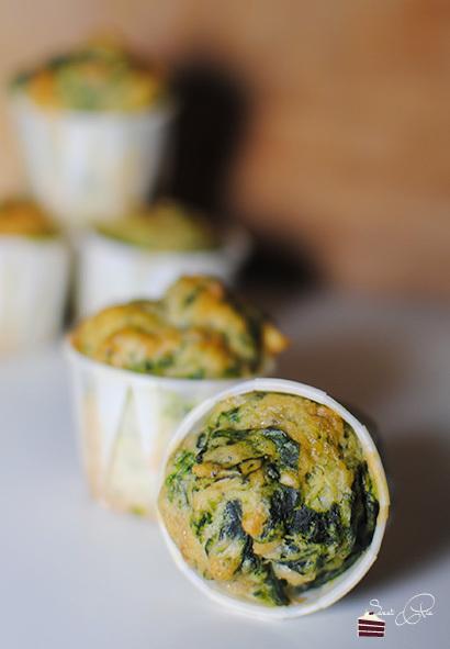 Rezeptbild: Spinat Kräuter Muffins