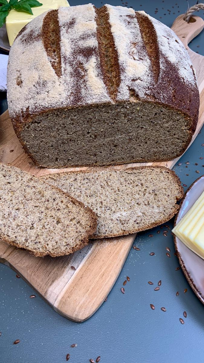 Rezeptbild: Low carb Joghurtbrot