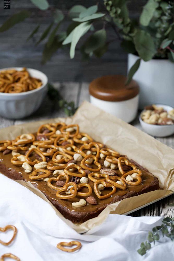Rezeptbild: Salzkaramell-Brownies