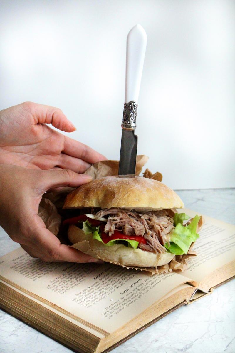 Rezeptbild: Pulled Pork Burger