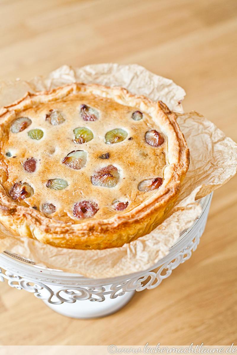 Rezeptbild: Portwein-Zwiebel-Tarte