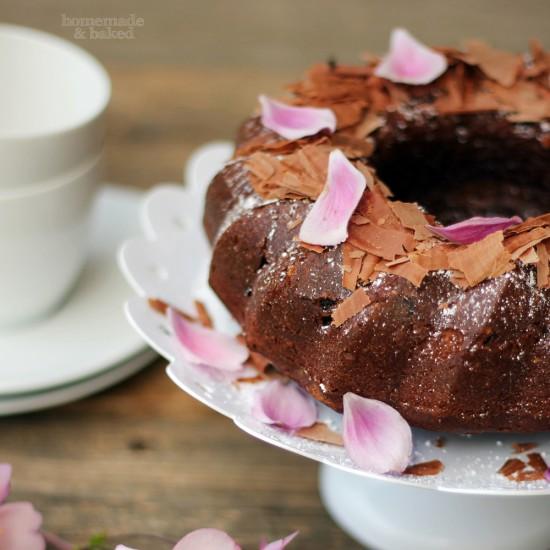 Rezeptbild: Schokoladen - Rotweinkuchen