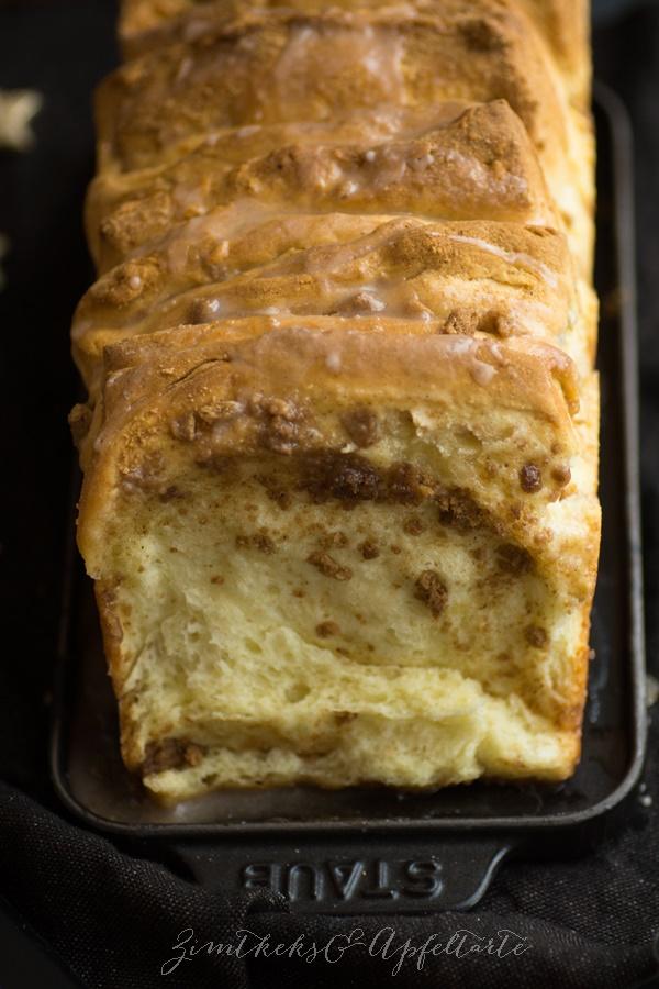 Rezeptbild: Spekulatius-Zupfbrot