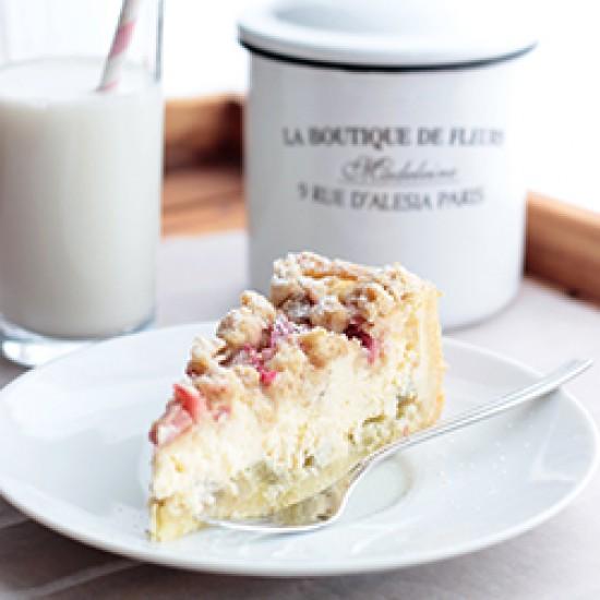 Rezeptbild: Rhabarber-Käsekuchen