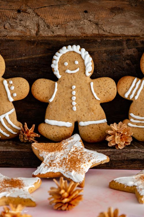 Rezeptbild: Weiche Lebkuchenmännchen