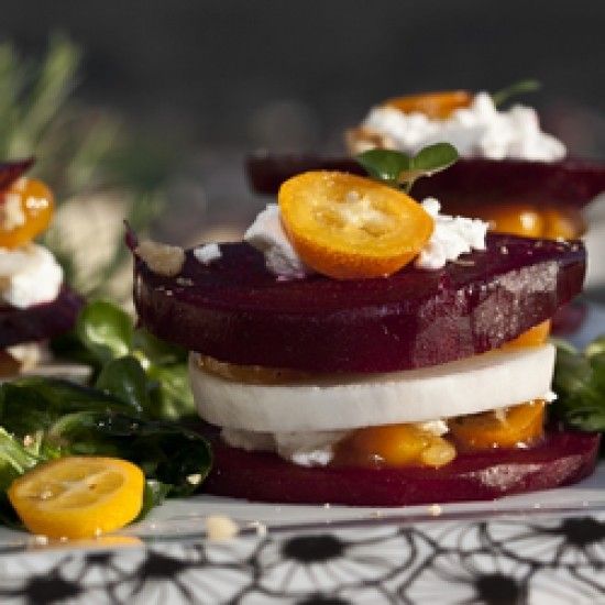 Rezeptbild: Rote Bete-Lasagne