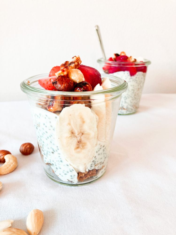 Rezeptbild: gebackenes Oatmeal