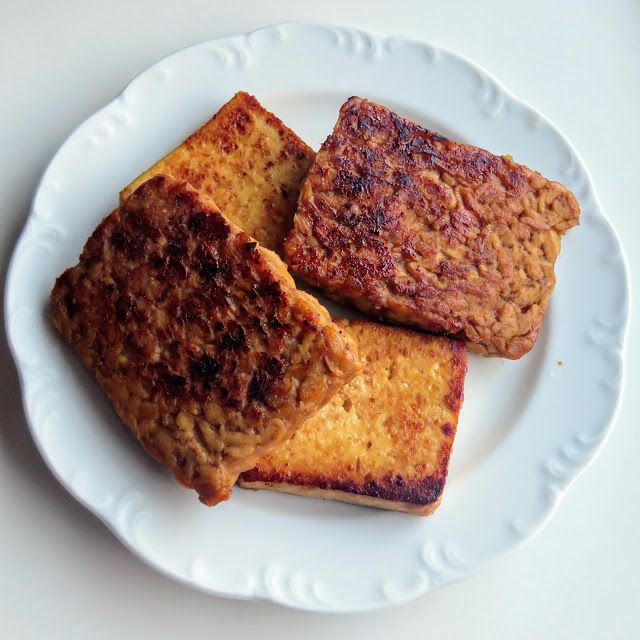 Rezeptbild: Eingelegtes Tofu und Tempeh