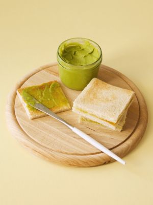 Rezeptbild: Kokosmilchmarmalade mit Pandan-Aroma
