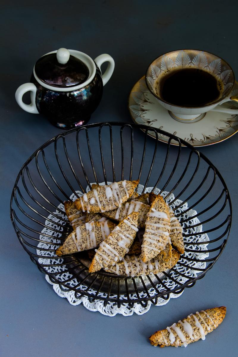 Rezeptbild: Marzipan-Mohn-Kekse