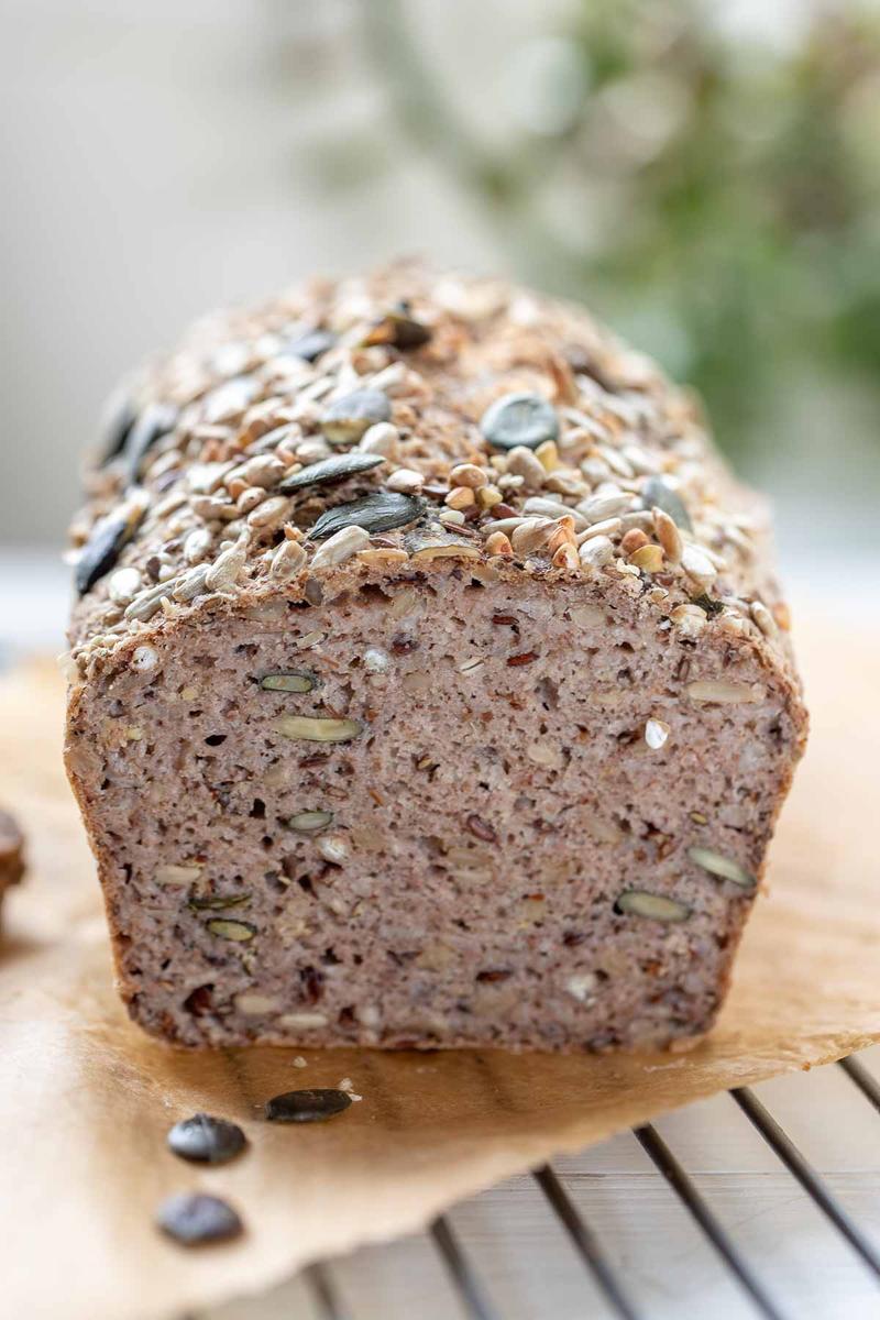 Rezeptbild: Einfaches Buchweizenbrot (glutenfrei & vegan)