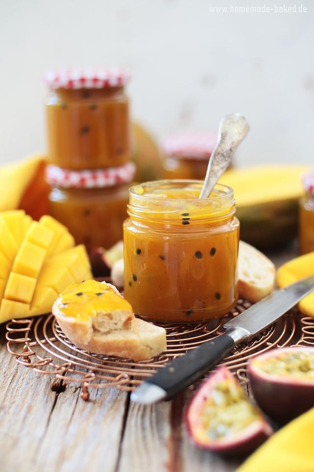 Rezeptbild: Solero-Marmelade mit Mango und Maracuja (Mit und ohne Thermomix)