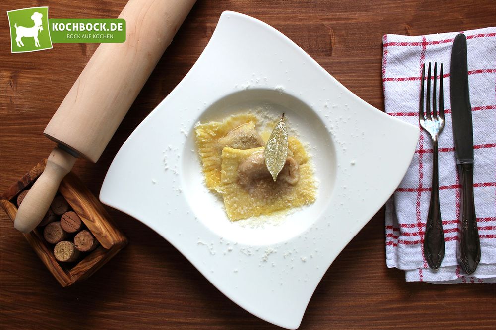 Rezeptbild: Selbstgemachte Ravioli
