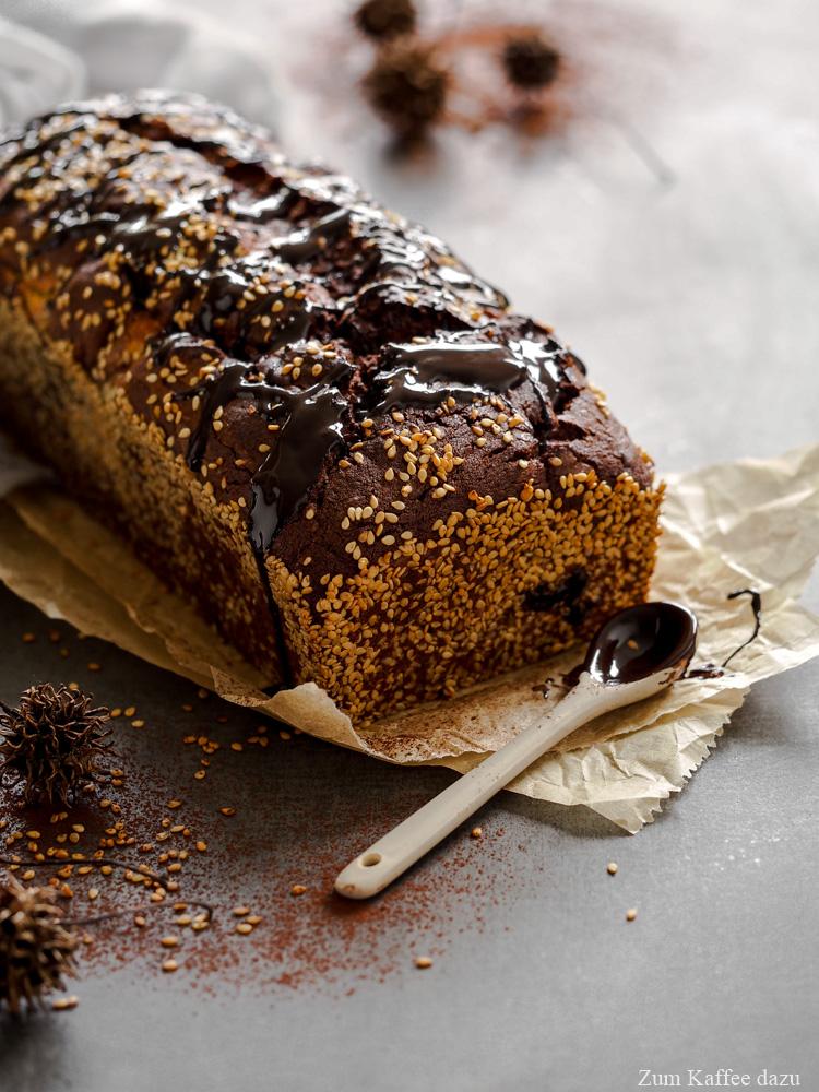 Rezeptbild: Schokoladenkuchen mit Sesam