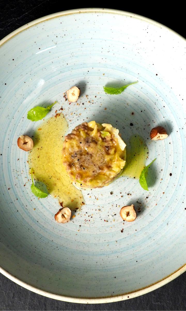Rezeptbild: Wirsing-Kartoffelstampf mit Trüffelbutter