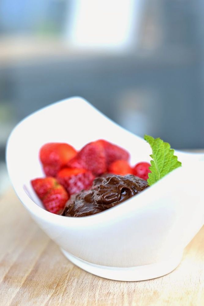 Rezeptbild: Avocado-Bananen-Schokopudding