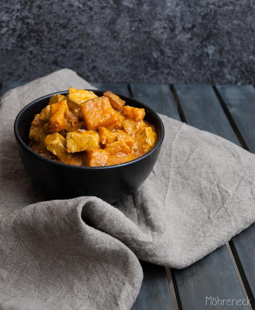 Rezeptbild: Süßkartoffelcurry mit Erdnüssen
