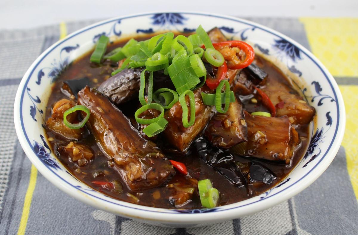 Rezeptbild: Aubergine im Sichuan Style